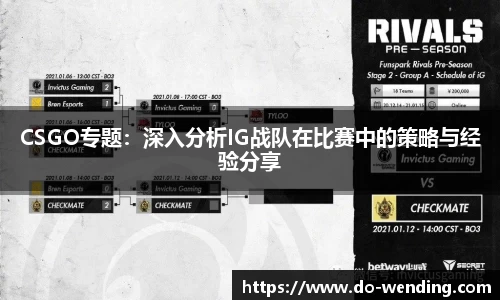 CSGO专题：深入分析IG战队在比赛中的策略与经验分享